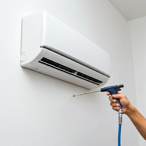 Nettoyage d'air climatisé mural